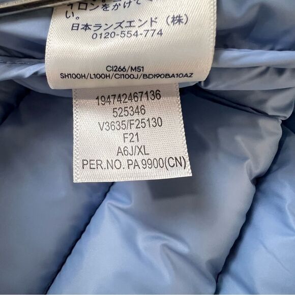 Lands’ End Wanderweight Ultralight Navy Blue Down Puffer Vest XL (46-48) - Picture 12 of 12